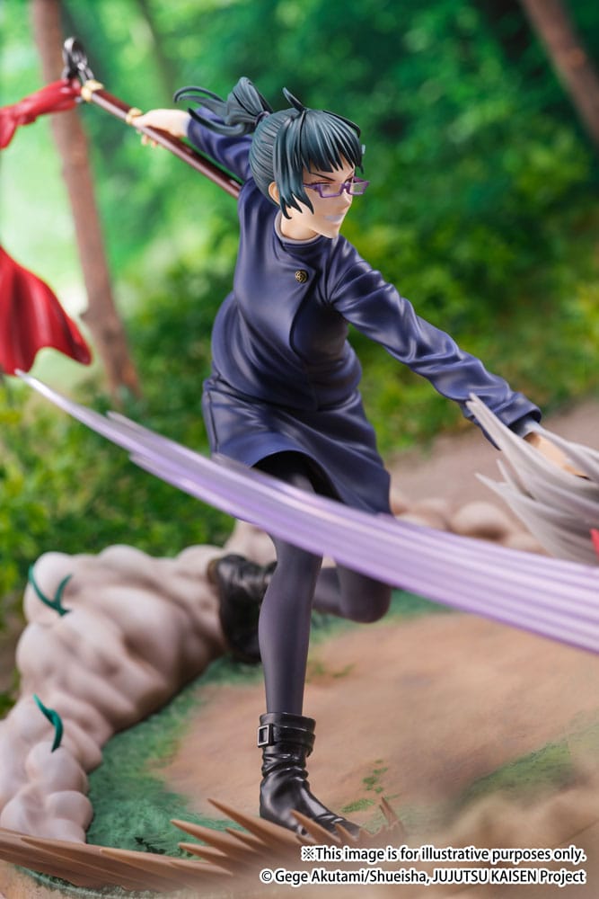 Jujutsu Kaisen SHIBUYA SCRAMBLE FIGURE PVC Statue 1/7 Maki Zen&#39;in 23 cm