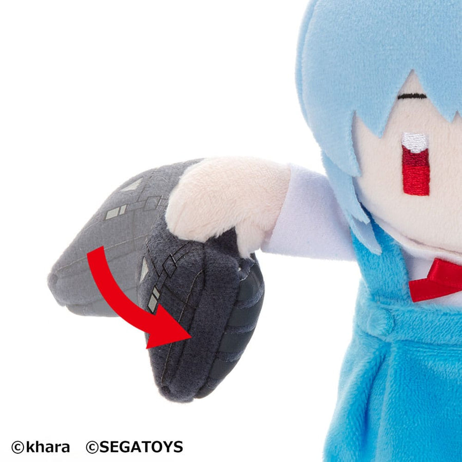 Neon Genesis Evangelion Plush Figure Rei Ayanami 20 cm