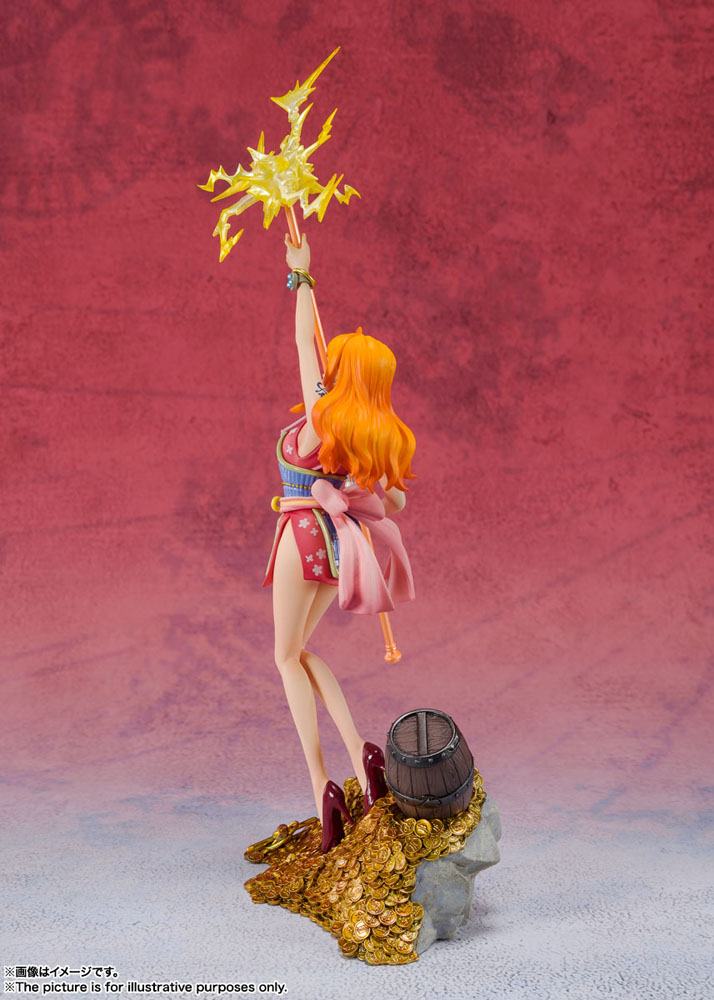 One Piece FiguartsZERO PVC Statue Nami by Eiichiro Oda WT100 Daikaizoku Hyakkei 28 cm