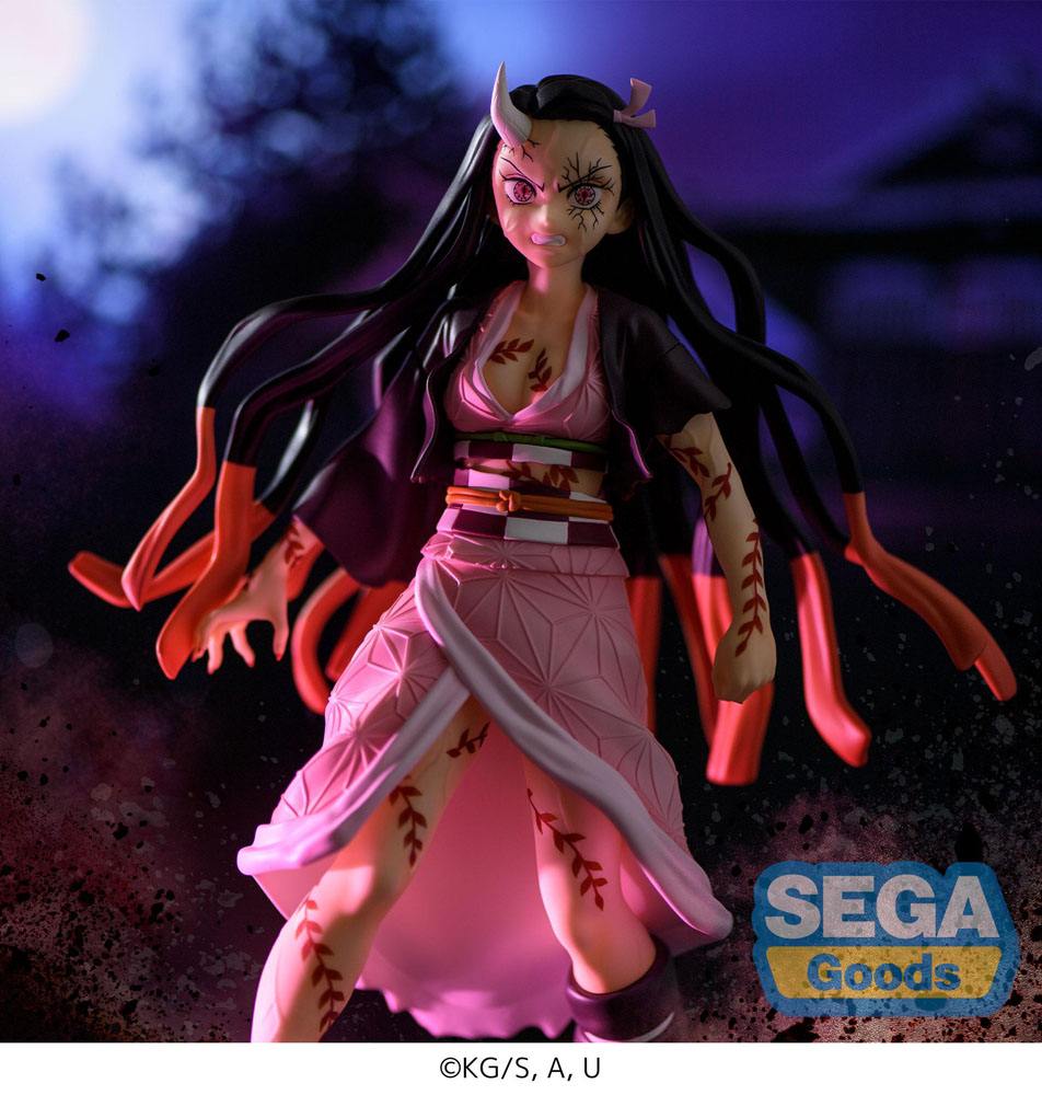Demon Slayer: Kimetsu no Yaiba Figurizm PVC Statue Nezuko Kamado Demon Form Advancing Ver. 21 cm