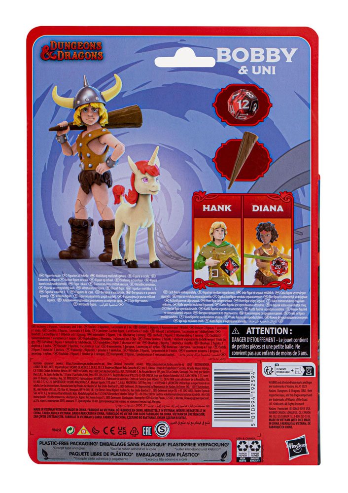 Dungeons &amp; Dragons Figures Bobby &amp; Uni 15 cm
