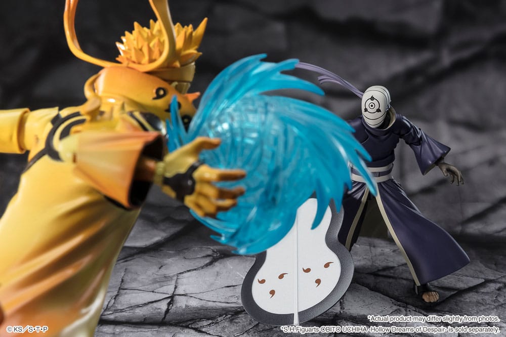 Naruto S.H. Figuarts Action Figure Naruto Uzumaki (Kurama Link Mode) - Courageous Strength That Binds - 15 cm
