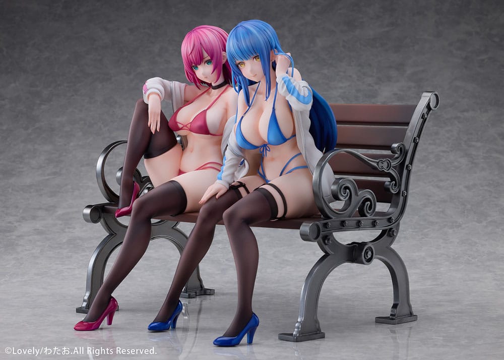 Original Character PVC 1/4 Mary &amp; Ellie 28 cm