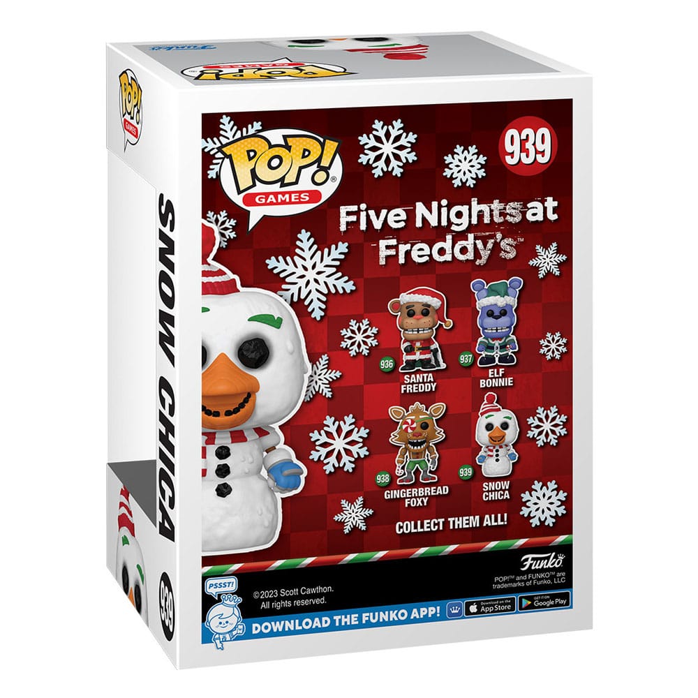 Five Nights at Freddy&#39;s POP! Games Vinyl Figure Holiday Chica 9 cm