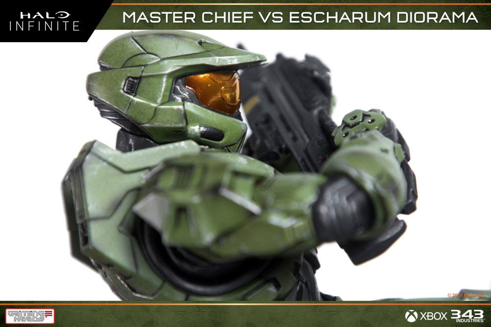 Halo: Infinite Diorama 1/8 Master Chief vs. Escharum 31 cm