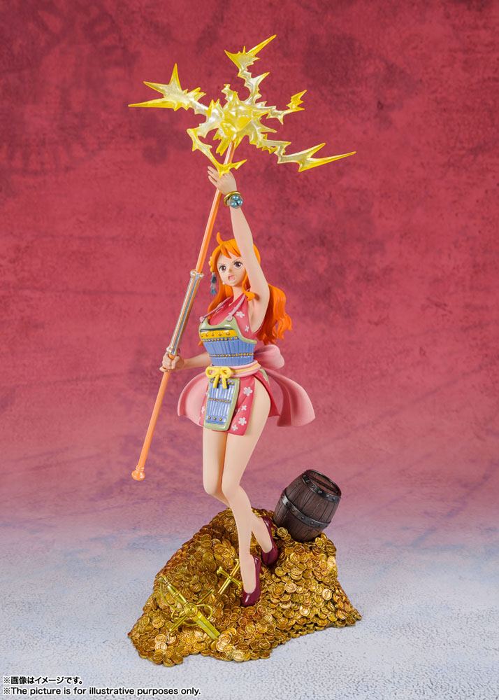 One Piece FiguartsZERO PVC Statue Nami by Eiichiro Oda WT100 Daikaizoku Hyakkei 28 cm