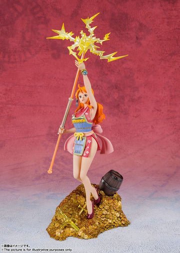 One Piece FiguartsZERO PVC Statue Nami by Eiichiro Oda WT100 Daikaizoku Hyakkei 28 cm