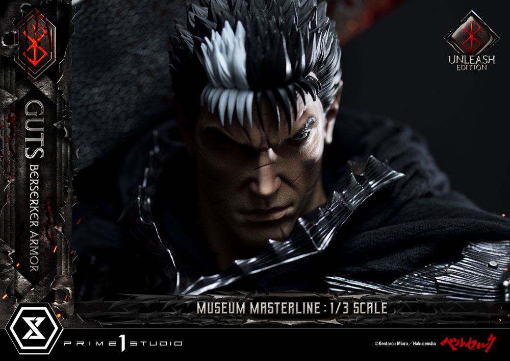 Berserk Museum Masterline Statue 1/3 Guts Berserker Armor Unleash Edition 121 cm