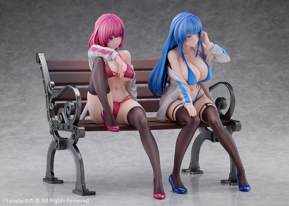 Original Character PVC 1/4 Mary &amp; Ellie 28 cm