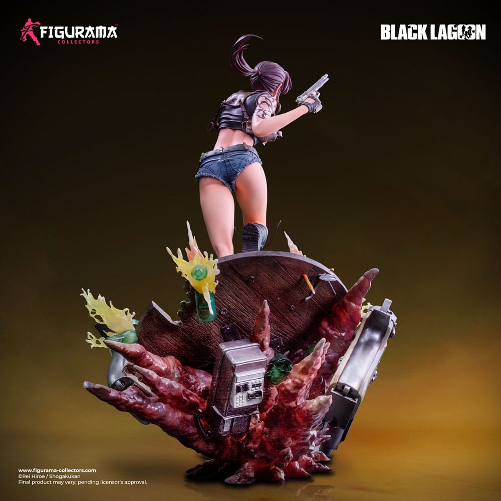 Black Lagoon Elite Exclusive Statue 1/4 Revy 53 cm