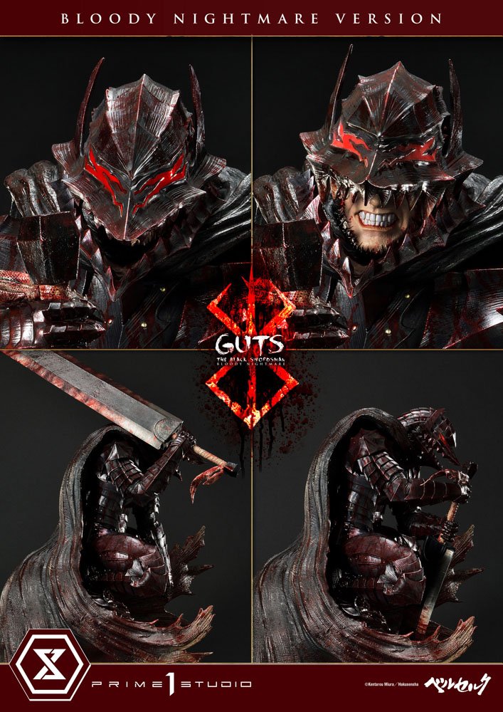 Berserk Statue 1/4 Guts Berserker Bloody Nightmare Version 95 cm