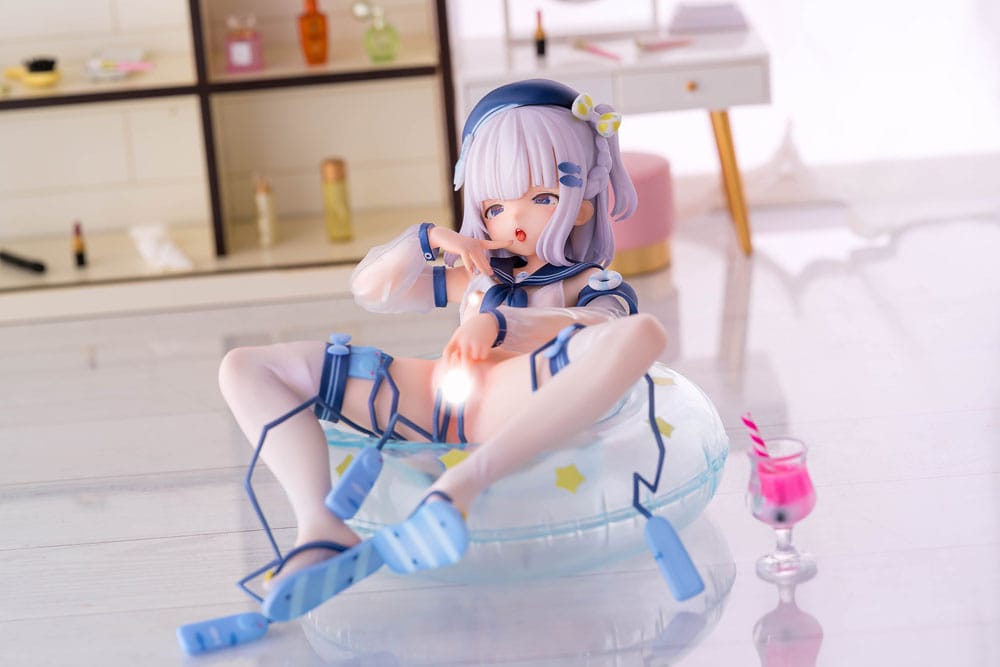 Original Character PVC Statue 1/6 Fish fishing Rina Tsukasa 9 cm