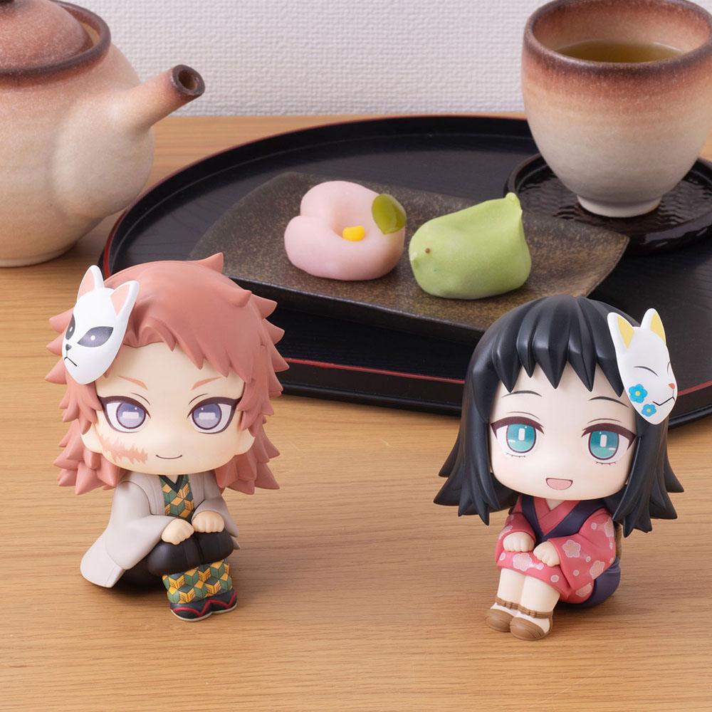 Demon Slayer Kimetsu no Yaiba Look Up PVC Statues Sabito &amp; Makomo LTD Ver. 11 cm