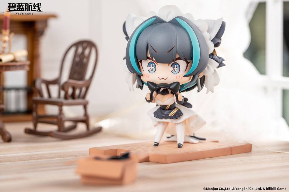 Azur Lane PVC Statue Deformed JUUs Time HMS Cheshire 8 cm