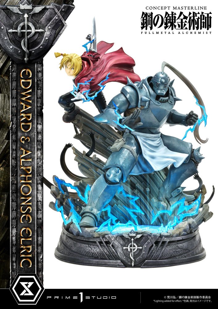 Fullmetal Alchemist Statue 1/6 Edward &amp; Alphonse Elric 56 cm