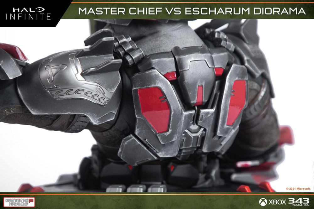 Halo: Infinite Diorama 1/8 Master Chief vs. Escharum 31 cm