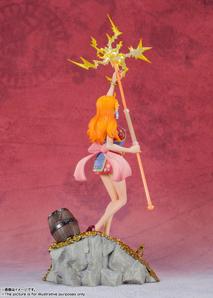 One Piece FiguartsZERO PVC Statue Nami by Eiichiro Oda WT100 Daikaizoku Hyakkei 28 cm