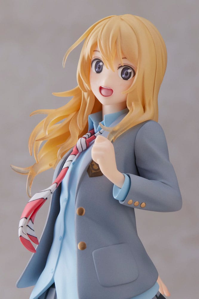 Shigatsu wa Kimi no Uso Coreful PVC Statue Kaori Miyazono School Uniform Ver.