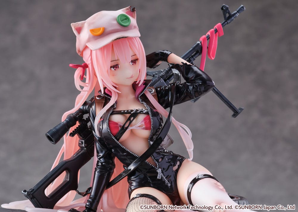 Girls&#39; Frontline SHIBUYA SCRAMBLE FIGURE PVC Statue 1/7 UKM-2000 Gale Lightning -Wounded Ver.- 20 cm