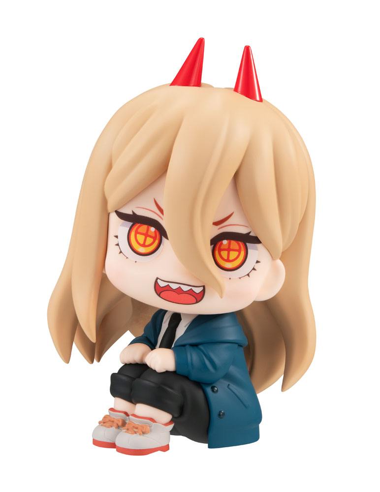 Chainsaw Man Look Up PVC Statues Denji &amp; Power Limited Ver. 11 cm