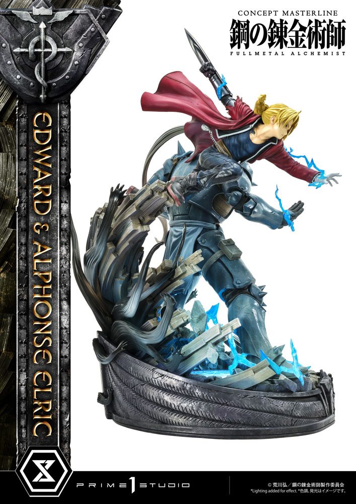Fullmetal Alchemist Statue 1/6 Edward &amp; Alphonse Elric 56 cm