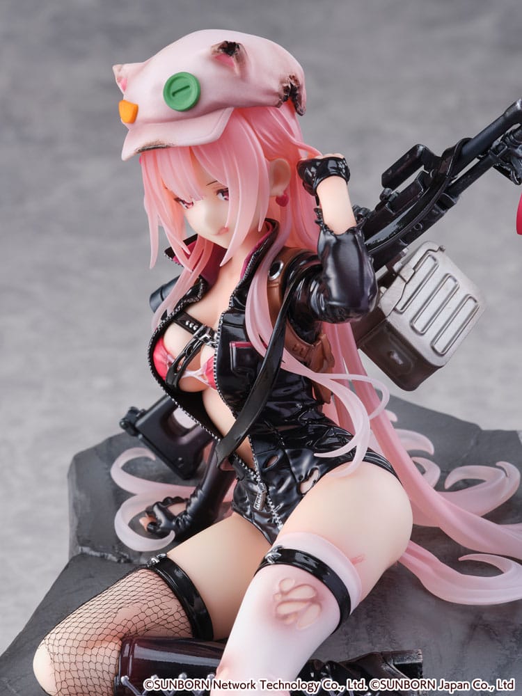 Girls&#39; Frontline SHIBUYA SCRAMBLE FIGURE PVC Statue 1/7 UKM-2000 Gale Lightning -Wounded Ver.- 20 cm