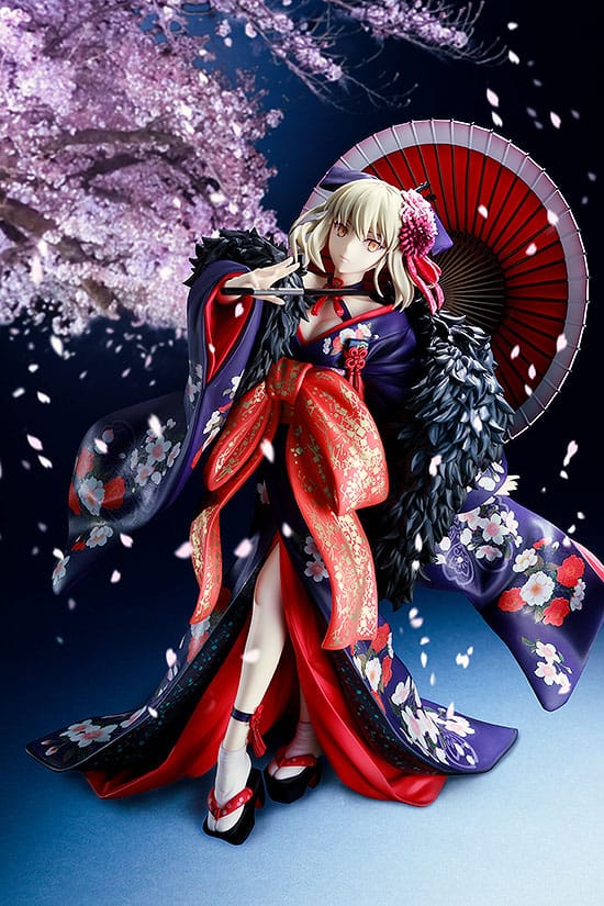 Fate/stay night: Heaven&#39;s Feel PVC Statue 1/7 Saber Alter: Kimono Ver.(re-run) 28 cm
