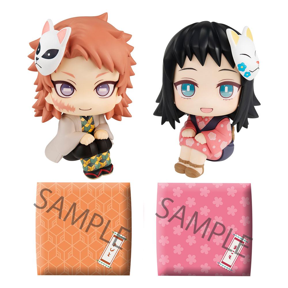 Demon Slayer Kimetsu no Yaiba Look Up PVC Statues Sabito &amp; Makomo LTD Ver. 11 cm