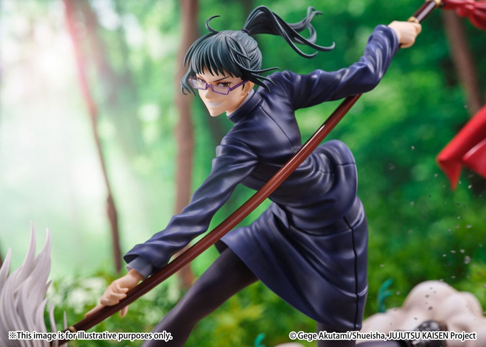 Jujutsu Kaisen SHIBUYA SCRAMBLE FIGURE PVC Statue 1/7 Maki Zen&#39;in 23 cm