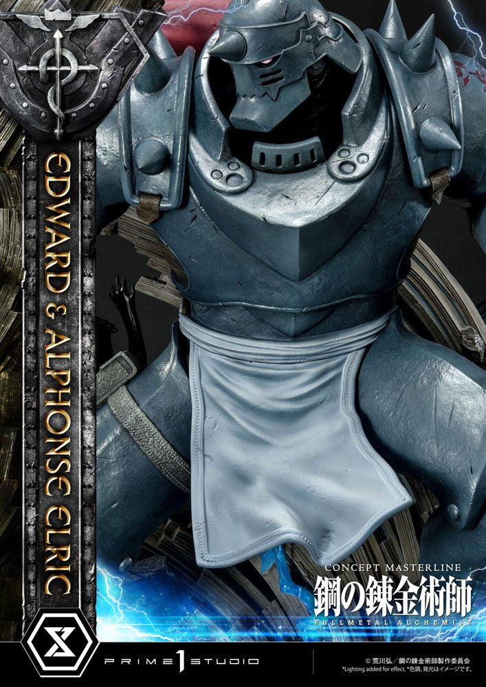 Fullmetal Alchemist Statue 1/6 Edward &amp; Alphonse Elric 56 cm
