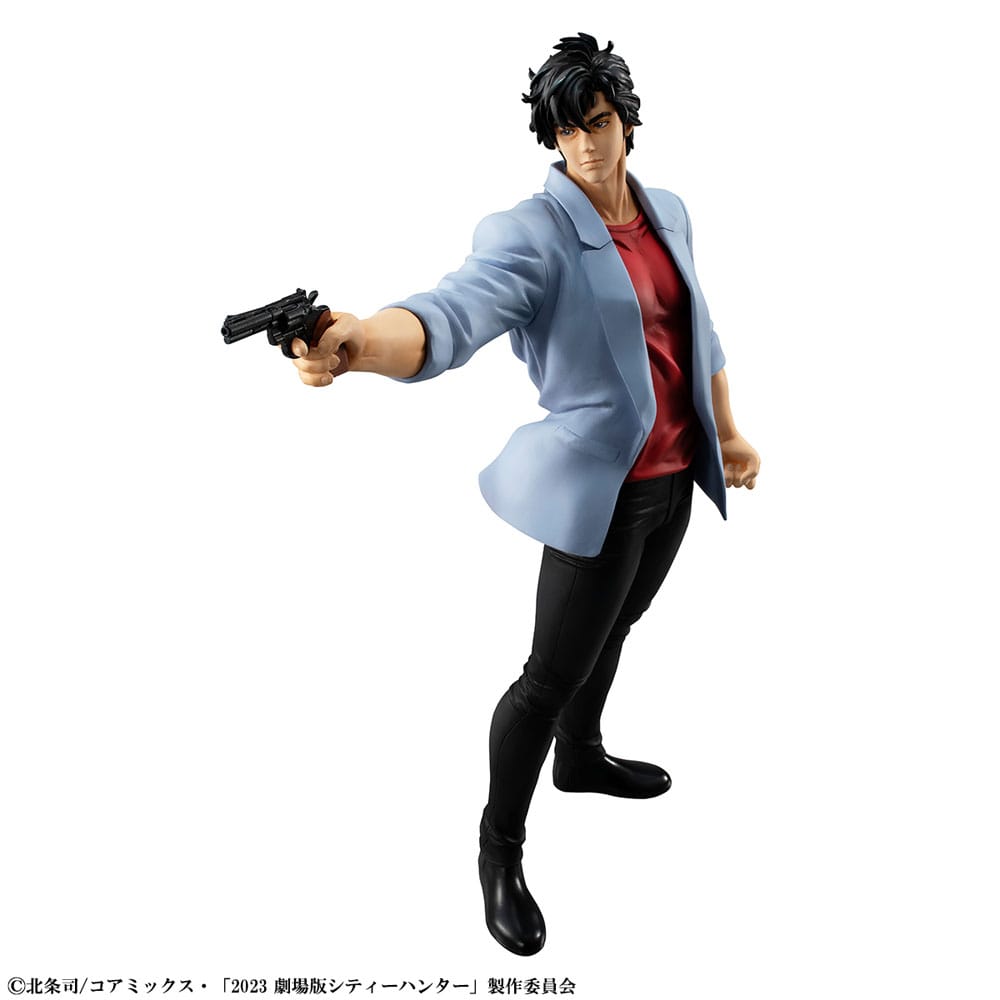City Hunter Private Eyes G.E.M. Series PVC Statues Saeba Ryo &amp; Makimura Kaori 17 - 25 cm