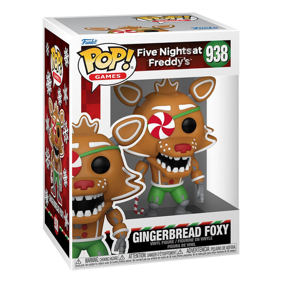 Five Nights at Freddy's POP! Games Vinyl Figure Holiday Foxy 9 cm