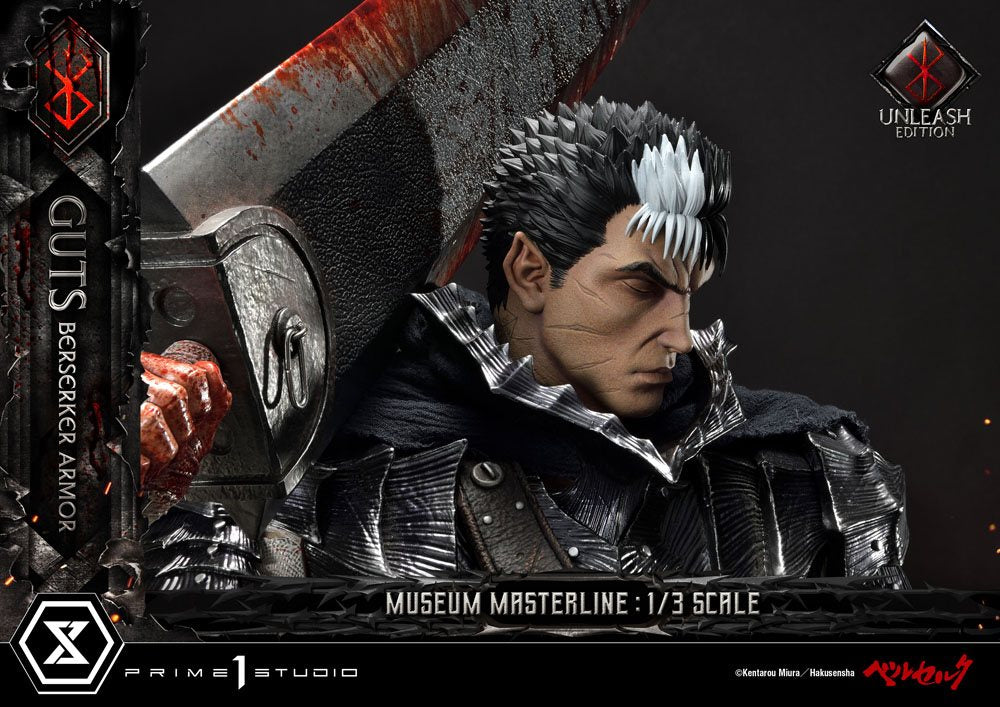 Berserk Museum Masterline Statue 1/3 Guts Berserker Armor Unleash Edition 121 cm