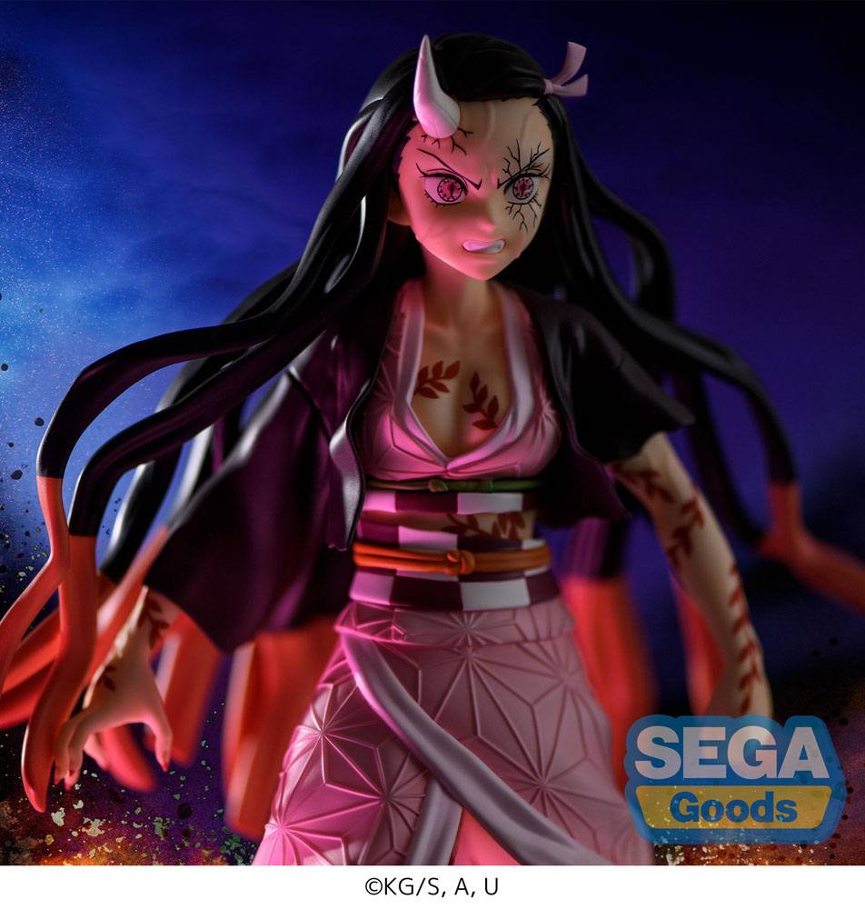 Demon Slayer: Kimetsu no Yaiba Figurizm PVC Statue Nezuko Kamado Demon Form Advancing Ver. 21 cm