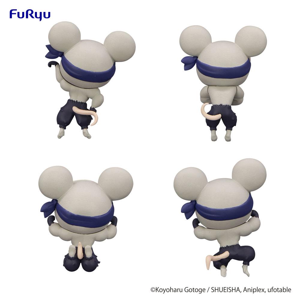 Demon Slayer: Kimetsu no Yaiba Chokotto Hikkake PVC Statues Petit Muki Muki Mouse 4 cm