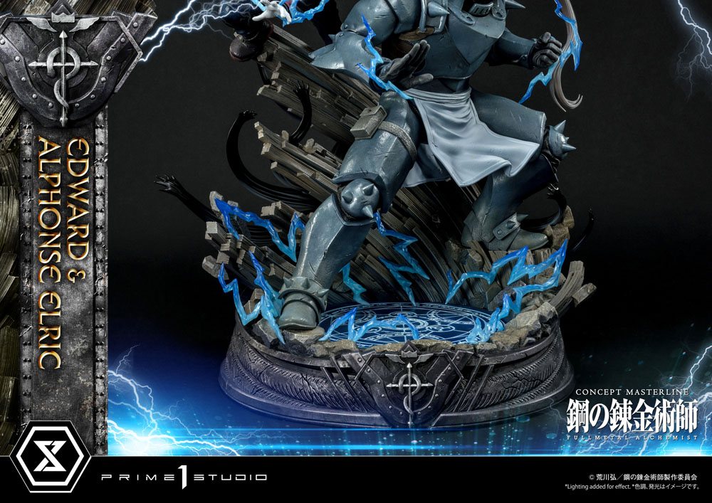 Fullmetal Alchemist Statue 1/6 Edward &amp; Alphonse Elric 56 cm