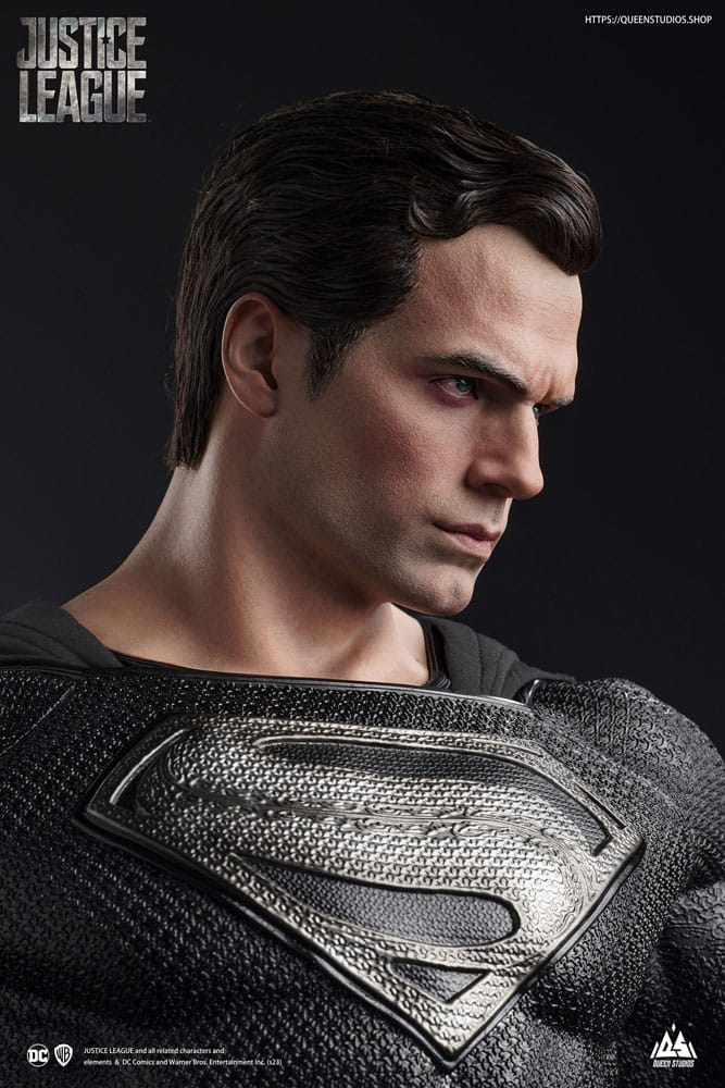 DC Comics Statue 1/3 Superman Black Suit Version Special Edition80 cm
