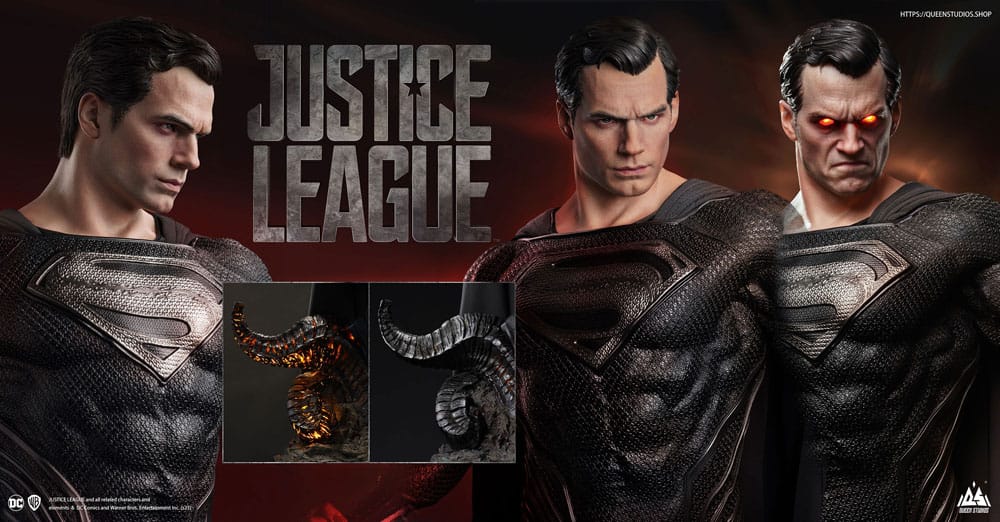 DC Comics Statue 1/3 Superman Black Suit Version Special Edition80 cm