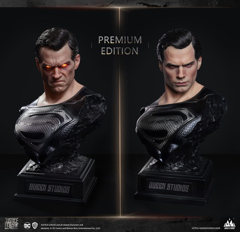 DC Comics Statue 1/3 Superman Black Suit Version Special Edition80 cm