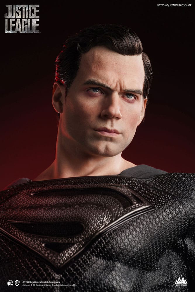 DC Comics Statue 1/3 Superman Black Suit Version Special Edition80 cm