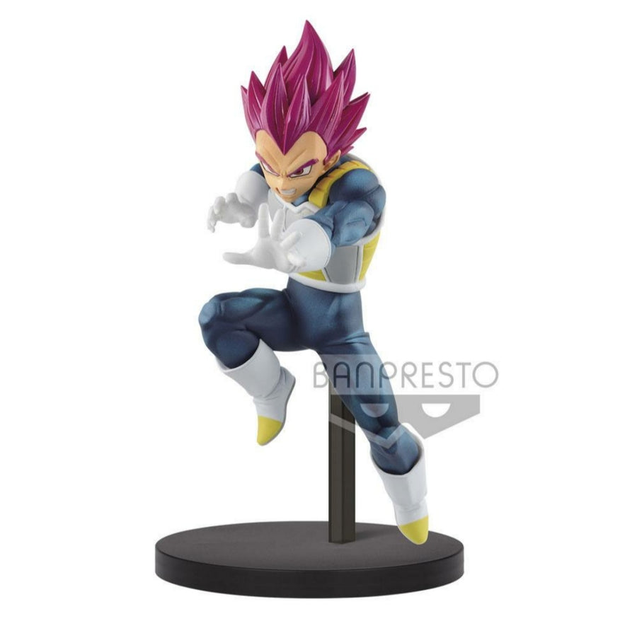 Dragon Ball Super - Super Saiyan God Vegeta - Chosenshiretsuden Figure 13 cm   