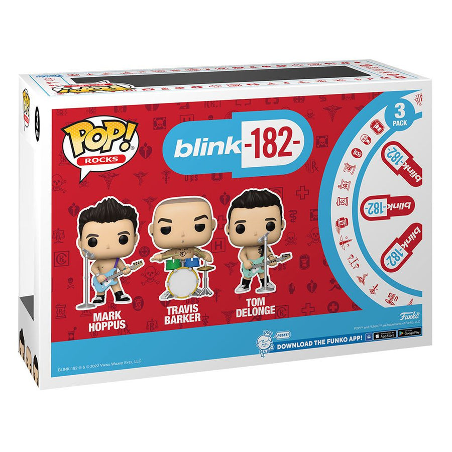 Blink 182 POP! Rocks Vinyl Figure 3-Pack 4 cm
