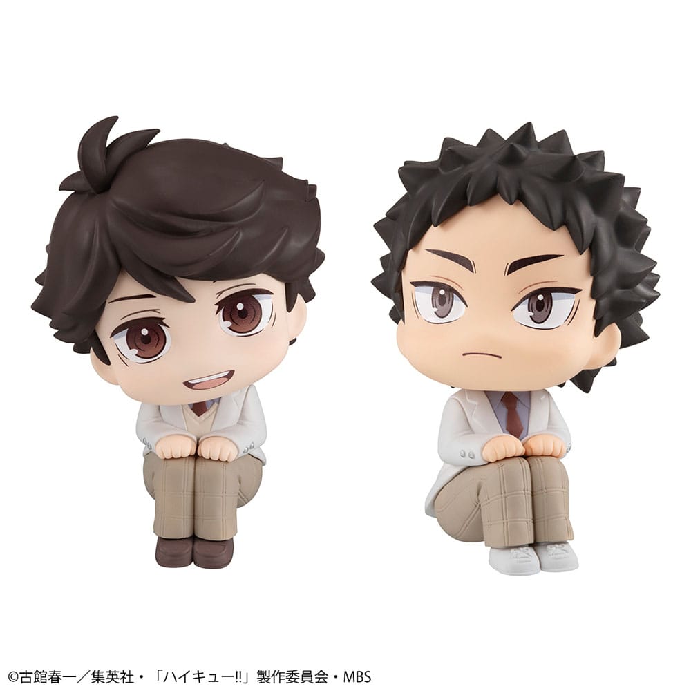 Haikyuu!! Look Up PVC Statues Toru Oikawa &amp; Hajime Iwaizumi Set 11 cm