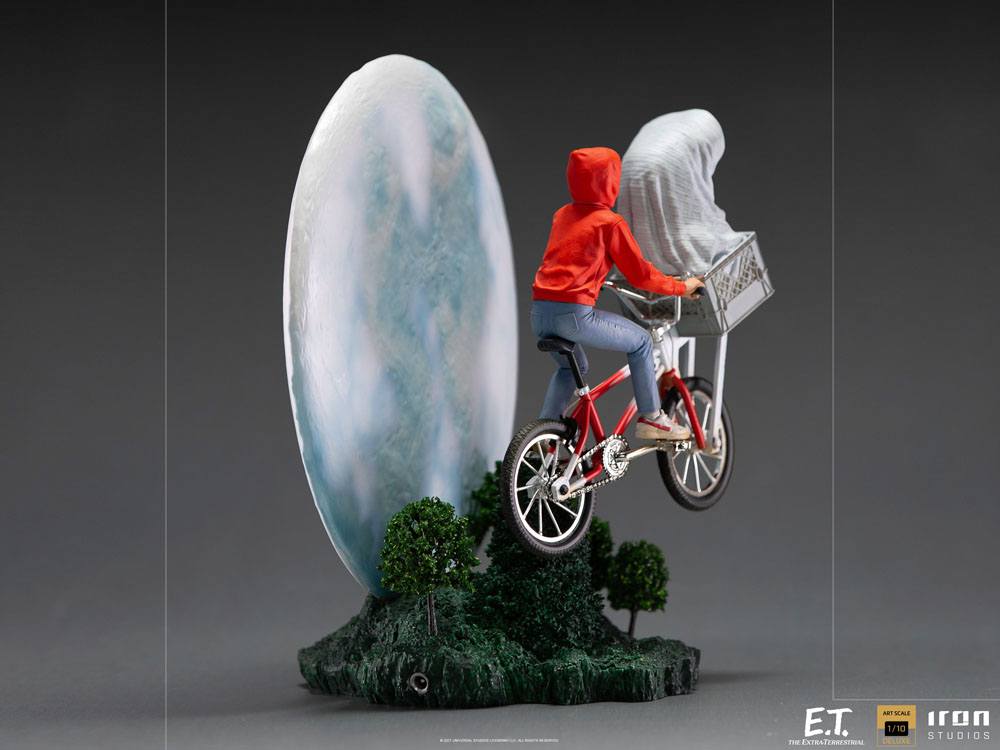 E.T. the Extra-Terrestrial Deluxe Art Scale Statue 1/10 E.T. &amp; Elliot 27 cm