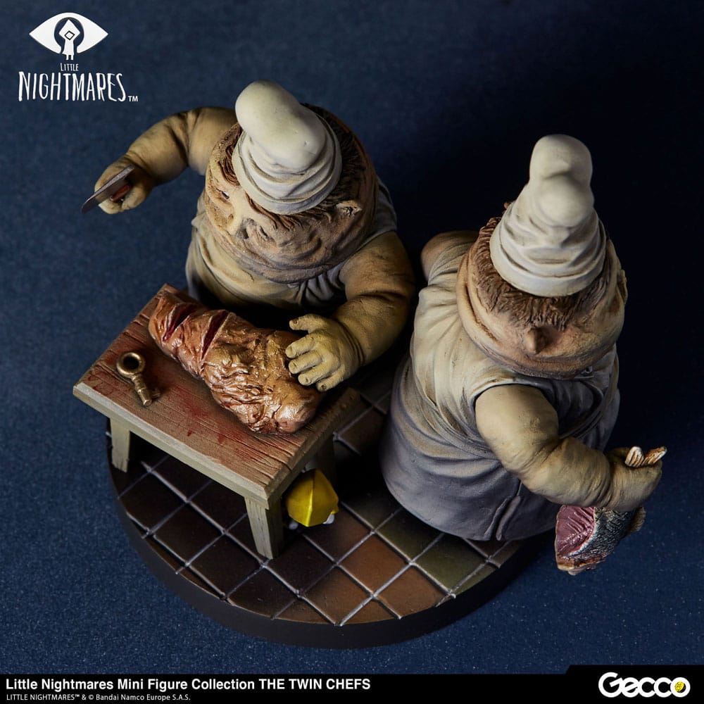 Little Nightmares Mini Figure Collection PVC Statue The Twin Chefs 7 cm