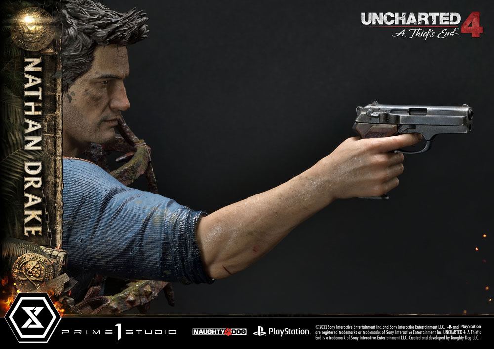 Uncharted 4: A Thief&#39;s End Ultimate Premium Masterline Statue 1/4 Nathan Drake 69 cm