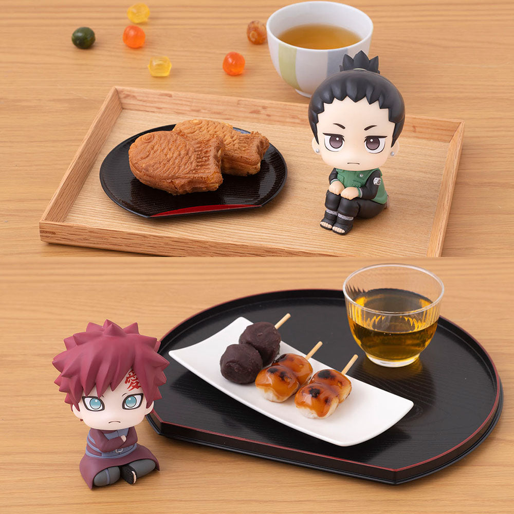 Naruto Shippuden Look Up PVC Statues Nara Shikamaru&amp;Gaara set 11 cm