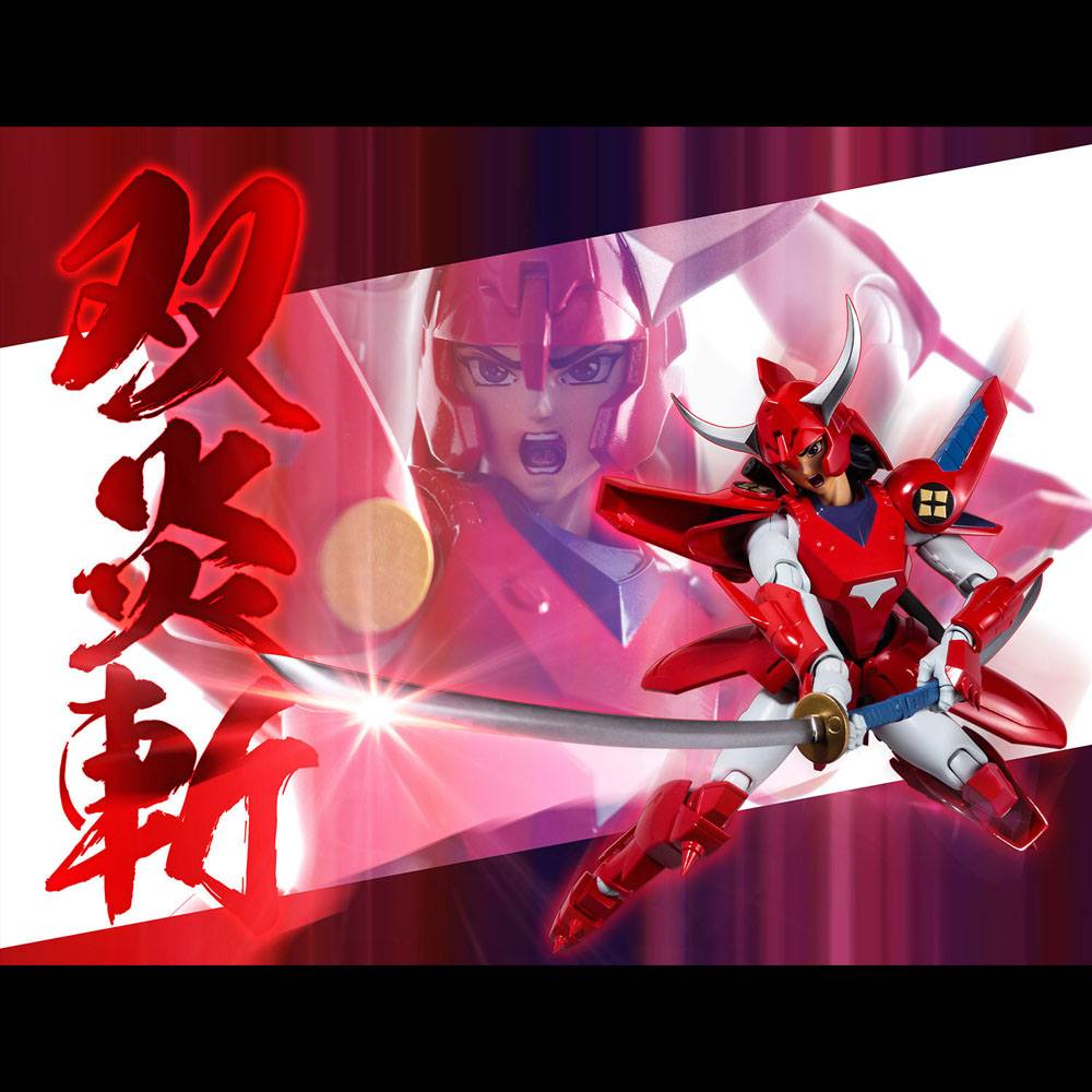 Chou-Dan-Kadou Yoroiden-Samurai Troopers Action Figure Rekka no Ryo 16 cm