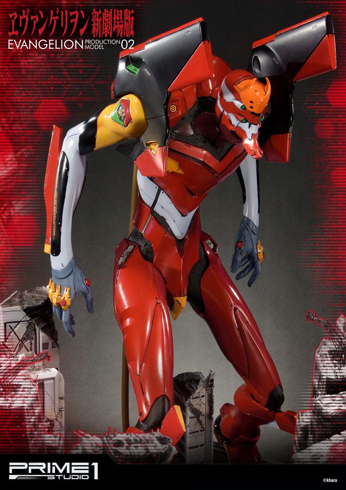 Neon Genesis Evangelion Statue EVA Production Model-02 74 cm