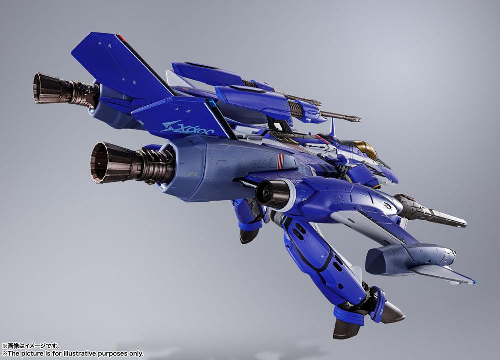 Macross Movie: Absolut Live DX Chogokin Diecast Action Figure YF-29 Durandal (Maximilian Genius) Full Set Pack 22 cm